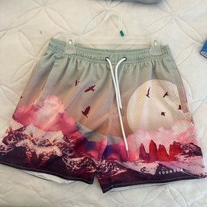 YoungLA 141 Block Party shorts